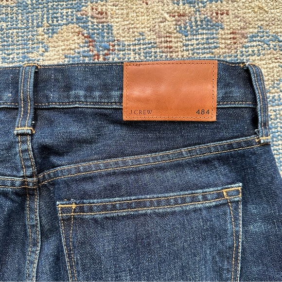 J. Crew 484 Slim-fit Rigid Jean in Dark Shadow Wash Japanese Denim 29 x 32 - Picture 4 of 6